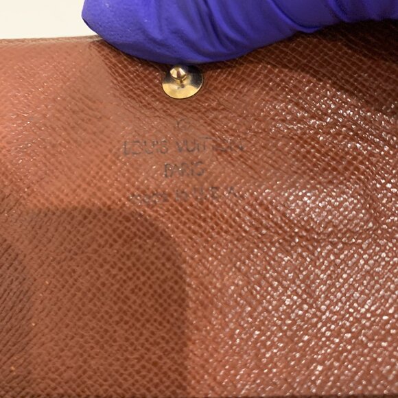 Louis Vuitton Monogram International Wallet Sku#84288 (gently used) - Picture 9 of 10